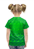 Заказать детскую футболку в Москве. Футболка с полной запечаткой для девочек Brawl Stars LEON от balden - готовые дизайны и нанесение принтов.