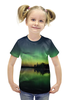 Заказать детскую футболку в Москве. Футболка с полной запечаткой для девочек Сумерки от THE_NISE  - готовые дизайны и нанесение принтов.