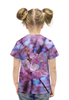 Заказать детскую футболку в Москве. Футболка с полной запечаткой для девочек Цветы от weeert - готовые дизайны и нанесение принтов.