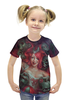 Заказать детскую футболку в Москве. Футболка с полной запечаткой для девочек Зомби / Zombie от aleks_say - готовые дизайны и нанесение принтов.