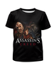 Заказать детскую футболку в Москве. Футболка с полной запечаткой для девочек Assassin’s Creed  от weeert - готовые дизайны и нанесение принтов.