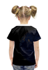 Заказать детскую футболку в Москве. Футболка с полной запечаткой для девочек World от Seo - готовые дизайны и нанесение принтов.