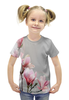 Заказать детскую футболку в Москве. Футболка с полной запечаткой для девочек Spring от EDJEY  - готовые дизайны и нанесение принтов.