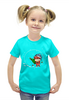 Заказать детскую футболку в Москве. Футболка с полной запечаткой для девочек Без названия от sereniya33@gmail.com - готовые дизайны и нанесение принтов.