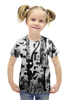 Заказать детскую футболку в Москве. Футболка с полной запечаткой для девочек Маленький лесной дух от Максим Кашин - готовые дизайны и нанесение принтов.