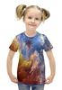 Заказать детскую футболку в Москве. Футболка с полной запечаткой для девочек Абстракция от Виктор Гришин - готовые дизайны и нанесение принтов.