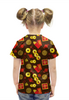 Заказать детскую футболку в Москве. Футболка с полной запечаткой для девочек Китайские символы удачи и достатка от IrinkaArt  - готовые дизайны и нанесение принтов.