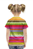 Заказать детскую футболку в Москве. Футболка с полной запечаткой для девочек Флюид от Vadim Koval - готовые дизайны и нанесение принтов.