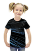 Заказать детскую футболку в Москве. Футболка с полной запечаткой для девочек Technology от THE_NISE  - готовые дизайны и нанесение принтов.