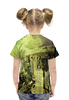 Заказать детскую футболку в Москве. Футболка с полной запечаткой для девочек Мегаполис от THE_NISE  - готовые дизайны и нанесение принтов.