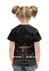 Заказать детскую футболку в Москве. Футболка с полной запечаткой для девочек Конор МакГрегор от skynatural - готовые дизайны и нанесение принтов.