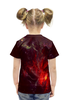 Заказать детскую футболку в Москве. Футболка с полной запечаткой для девочек Atlantis Nebula от THE_NISE  - готовые дизайны и нанесение принтов.