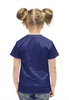 Заказать детскую футболку в Москве. Футболка с полной запечаткой для девочек Keqing - Genshin Impact от weeert - готовые дизайны и нанесение принтов.