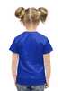 Заказать детскую футболку в Москве. Футболка с полной запечаткой для девочек Кот-рыболов и золотая рыбка от nedbailo@gmail.com - готовые дизайны и нанесение принтов.