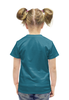 Заказать детскую футболку в Москве. Футболка с полной запечаткой для девочек Девушка в майке от Артём Киселёв - готовые дизайны и нанесение принтов.
