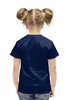 Заказать детскую футболку в Москве. Футболка с полной запечаткой для девочек Демон  от ПРИНТЫ ПЕЧАТЬ  - готовые дизайны и нанесение принтов.