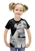 Заказать детскую футболку в Москве. Футболка с полной запечаткой для девочек Woman (девушка) от Илья Щеблецов - готовые дизайны и нанесение принтов.