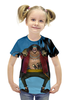 Заказать детскую футболку в Москве. Футболка с полной запечаткой для девочек Маршалл Д. Тич от Y L - готовые дизайны и нанесение принтов.