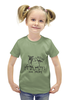 Заказать детскую футболку в Москве. Футболка с полной запечаткой для девочек Хочу на море от Виктор Гришин - готовые дизайны и нанесение принтов.