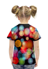 Заказать детскую футболку в Москве. Футболка с полной запечаткой для девочек Солнечные блики от THE_NISE  - готовые дизайны и нанесение принтов.