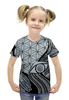 Заказать детскую футболку в Москве. Футболка с полной запечаткой для девочек Викинги. Мудрость Одина от shop-viking - готовые дизайны и нанесение принтов.