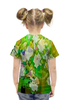 Заказать детскую футболку в Москве. Футболка с полной запечаткой для девочек Весна красками от THE_NISE  - готовые дизайны и нанесение принтов.