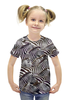 Заказать детскую футболку в Москве. Футболка с полной запечаткой для девочек Зебры  от valezar - готовые дизайны и нанесение принтов.
