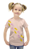 Заказать детскую футболку в Москве. Футболка с полной запечаткой для девочек Сланцы от valezar - готовые дизайны и нанесение принтов.