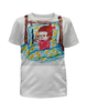 Заказать детскую футболку в Москве. Футболка с полной запечаткой для девочек Дочка спит от mrs-snit@yandex.ru - готовые дизайны и нанесение принтов.