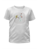 Заказать детскую футболку в Москве. Футболка с полной запечаткой для девочек Снеговик от mrs-snit@yandex.ru - готовые дизайны и нанесение принтов.