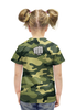 Заказать детскую футболку в Москве. Футболка с полной запечаткой для девочек Спецназ  от EDJEY  - готовые дизайны и нанесение принтов.