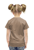 Заказать детскую футболку в Москве. Футболка с полной запечаткой для девочек Тройка от THE_NISE  - готовые дизайны и нанесение принтов.