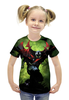 Заказать детскую футболку в Москве. Футболка с полной запечаткой для девочек Спаун (Spawn) от scoopysmith - готовые дизайны и нанесение принтов.