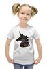 Заказать детскую футболку в Москве. Футболка с полной запечаткой для девочек Единорог  от s.n.n89@bk.ru - готовые дизайны и нанесение принтов.
