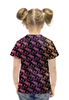 Заказать детскую футболку в Москве. Футболка с полной запечаткой для девочек Fortnite & Marshmello от weeert - готовые дизайны и нанесение принтов.