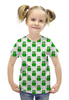 Заказать детскую футболку в Москве. Футболка с полной запечаткой для девочек  Птички от ZVER  - готовые дизайны и нанесение принтов.