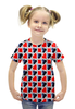 Заказать детскую футболку в Москве. Футболка с полной запечаткой для девочек Карты от THE_NISE  - готовые дизайны и нанесение принтов.