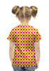 Заказать детскую футболку в Москве. Футболка с полной запечаткой для девочек Розовые сердца от THE_NISE  - готовые дизайны и нанесение принтов.