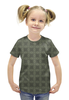 Заказать детскую футболку в Москве. Футболка с полной запечаткой для девочек Flux  от Vadim Koval - готовые дизайны и нанесение принтов.