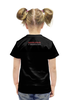 Заказать детскую футболку в Москве. Футболка с полной запечаткой для девочек PREDATOR(Хищник) от scrat29@yandex.ru - готовые дизайны и нанесение принтов.