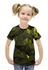 Заказать детскую футболку в Москве. Футболка с полной запечаткой для девочек Зеленые стекла от THE_NISE  - готовые дизайны и нанесение принтов.