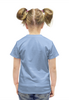 Заказать детскую футболку в Москве. Футболка с полной запечаткой для девочек Коржик в Кармашке от MariYang  - готовые дизайны и нанесение принтов.