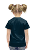 Заказать детскую футболку в Москве. Футболка с полной запечаткой для девочек Halloween от T-shirt print  - готовые дизайны и нанесение принтов.