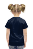 Заказать детскую футболку в Москве. Футболка с полной запечаткой для девочек Монстр от galaxy secret - готовые дизайны и нанесение принтов.