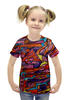 Заказать детскую футболку в Москве. Футболка с полной запечаткой для девочек DZ,P9////O`FV от Vadim Koval - готовые дизайны и нанесение принтов.