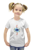 Заказать детскую футболку в Москве. Футболка с полной запечаткой для девочек знаки зодиака  от THE_NISE  - готовые дизайны и нанесение принтов.