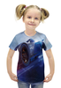 Заказать детскую футболку в Москве. Футболка с полной запечаткой для девочек Тачки 3 от EDJEY  - готовые дизайны и нанесение принтов.
