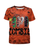 Заказать детскую футболку в Москве. Футболка с полной запечаткой для девочек Zombie от ПРИНТЫ ПЕЧАТЬ  - готовые дизайны и нанесение принтов.