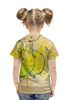 Заказать детскую футболку в Москве. Футболка с полной запечаткой для девочек Лампочка от Виктор Темнов - готовые дизайны и нанесение принтов.