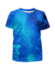 Заказать детскую футболку в Москве. Футболка с полной запечаткой для девочек Звездное небо от THE_NISE  - готовые дизайны и нанесение принтов.